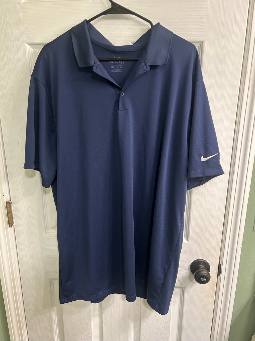 Nike Men's Navy Blue Polo Shirt